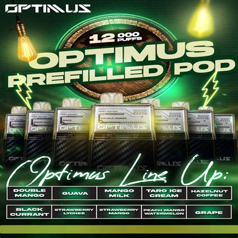 OPTIMUS 12000 RECHARGEABLE DISPOSABLE – vapecodsg