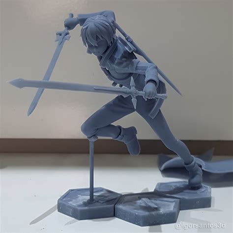 Kirito Sword Art Online 3d Model 3d Printable Cgtrader