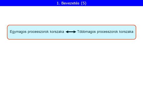 Többmagos Processzorok 1 Sima Dezső 2008 őszi félév Ver 2 1 Sima