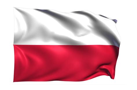 Poland Waving Flag Realistic Transparent Background 15309598 Png