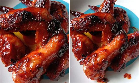 buat ayam bakar madu ala pasar malam guna  bahan sahaja daily