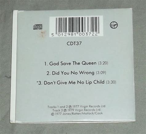 REVIEW Sex Pistols God Save The Queen Single Mikeladano