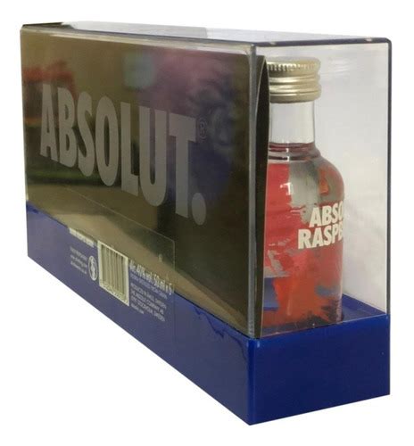 Kit Mini Absolut 5 Sabor 50ml Original Frete grátis