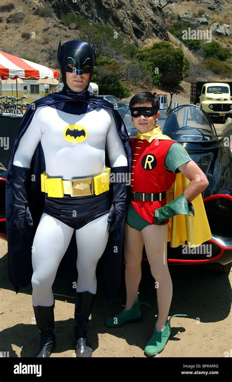 ADAM WEST & BURT WARD RETURN TO THE BATCAVE: THE MISADVENTURES OF Stock Photo: 31166228 - Alamy