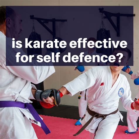 Is Karate Effective For Self Defence Twins Martial Arts