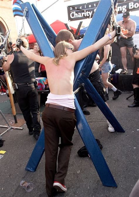 Girl Getting A Back Flogging At Folsom Fair Porn Pictures XXX Photos Sex Images PICTOA