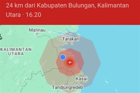 Kaltara digoncang gempa, dirasa hingga KTT dan Berau - ANTARA News ...