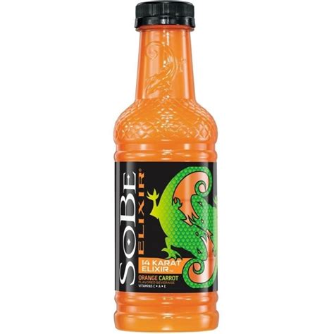 Sobe Elixir Orange Carrot | Snackoree.com