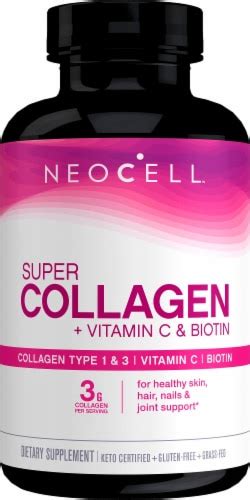 NeoCell Super Collagen With Vitamin C And Biotin Tablets 180 Ct Fred