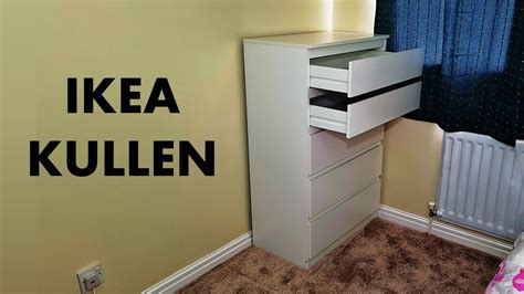 Ikea Kullen Chest Of Drawers Assembly YouTube