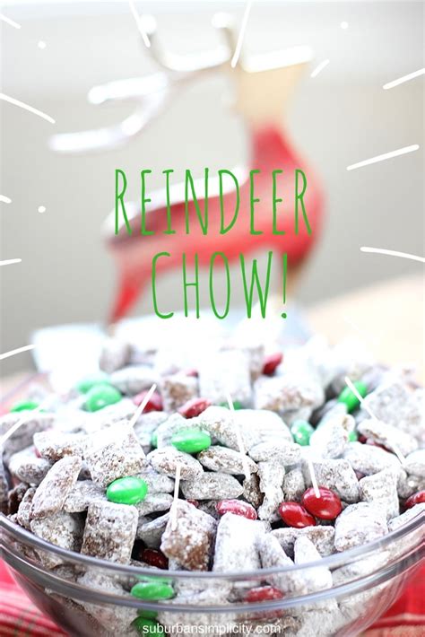 Reindeer Chow Recipe | Christmas Muddy Buddies