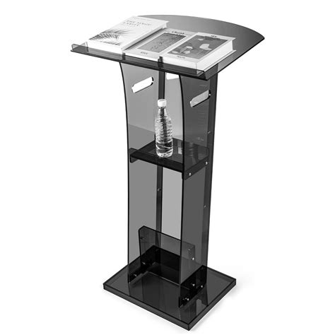 Kscary Acrylic Podium Stand Pulpits For Churches With Led Light