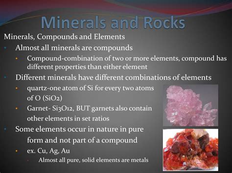 Ppt Minerals And Rocks Powerpoint Presentation Free Download Id