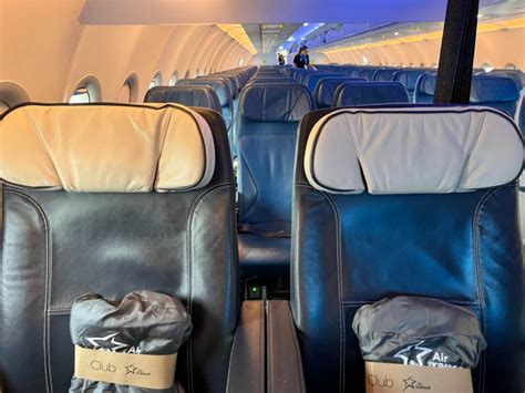 Review Air Transat Club Class Premium Economy From London