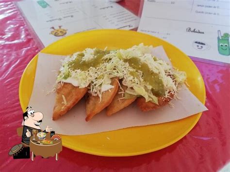 Carta Del Restaurante Caldos Del Gallina Y Antojitos Mexicanos Las