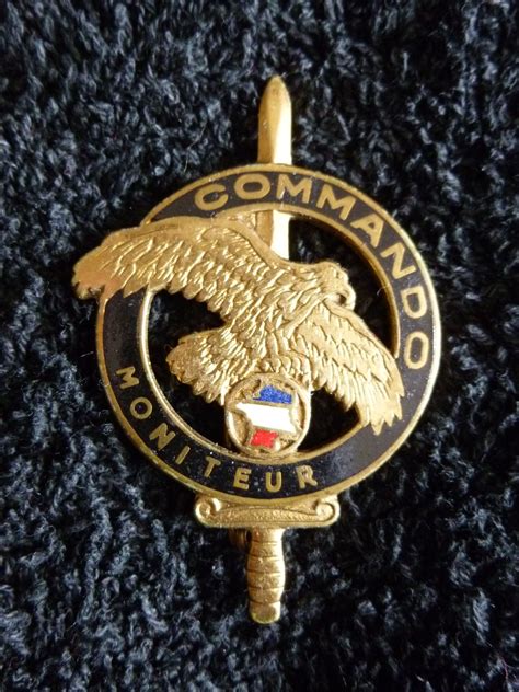 Moniteur Commando Sous Officier Military Insignia Military