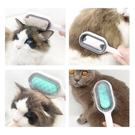 New Cat Bathing Grooming Brush | cleaning pet cats hair brush ...