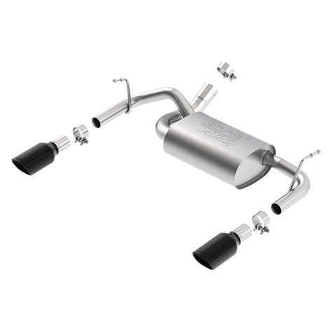 Borla 11860BC ATAK Stainless Steel Axle Back Exhaust System With