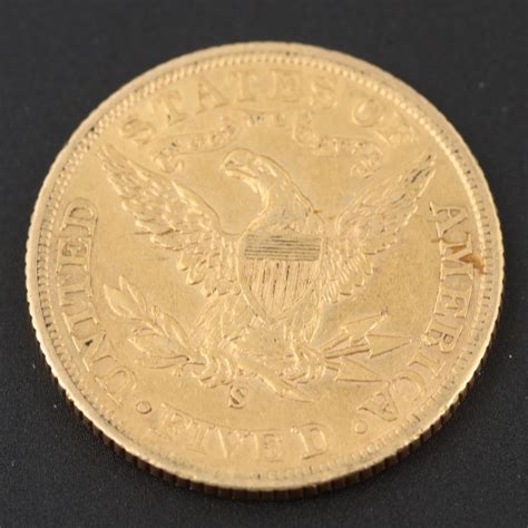 1901-S Liberty Head $5 Gold Coin | EBTH