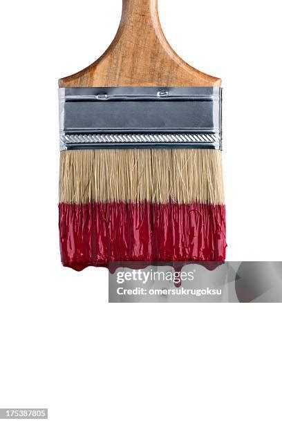 Paintbrush Red Paint Photos And Premium High Res Pictures Getty Images