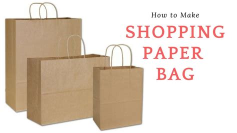 How To Make Shopping Bags With Paper Iucn Water