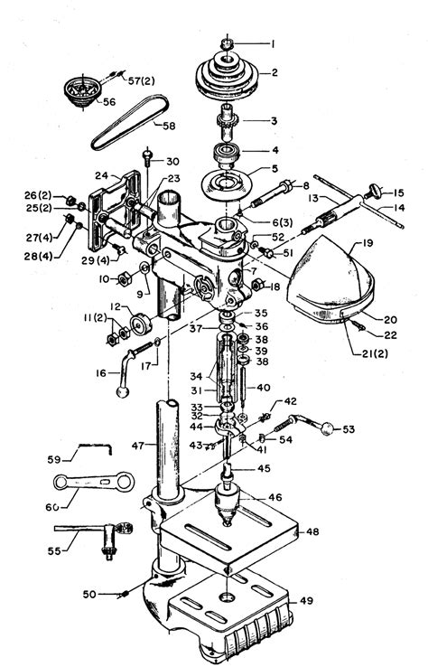 Dayton Drill Press Parts Manual | Reviewmotors.co