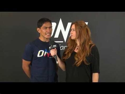 Backstage With Eduard Folayang Miesha Tate One Fire Fury