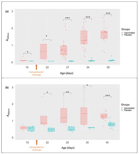 Anti Flagellin Antibody Levels After Vaccination And Challenge A