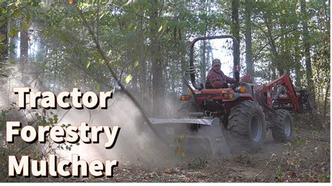 Finally, A Real Tractor Forestry Mulcher | Baumalight MP348 - YouTube