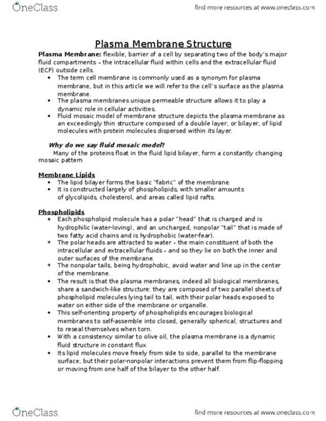 ANP 1105 Lecture Cellular Physiology Of Nerve And Muscle Doc OneClass