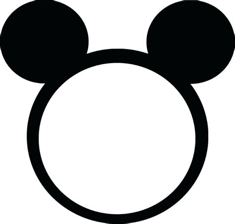 Mickey Mouse Outline Free Download On Clipartmag