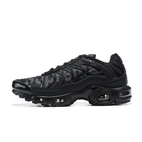 Basket Nikes Airs Max Plus Tn Txt Homme Noir Noir Cdiscount Chaussures