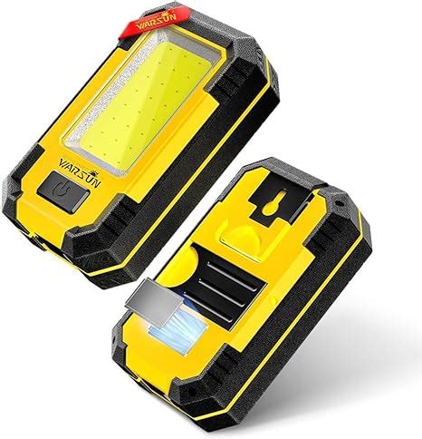 Warsun Linterna Led Recargable Alta Luz De Trabajo Port Til