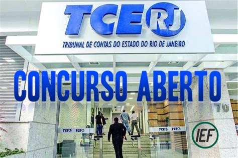 Concurso TCE RJ Remunerações chegam até R 13 mil IEF Notícias