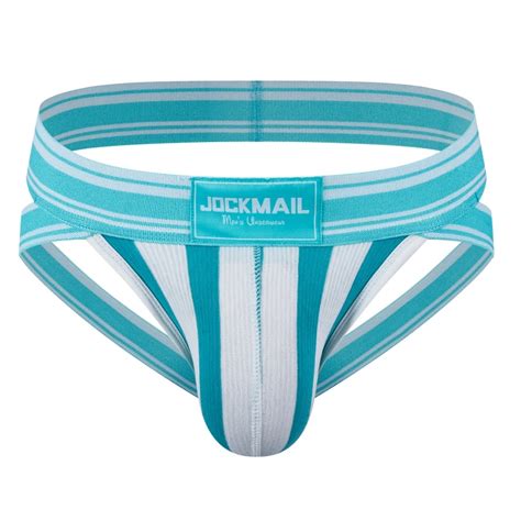 Gay Jockstraps JOCKMAIL Sexy Stripe Jockstraps