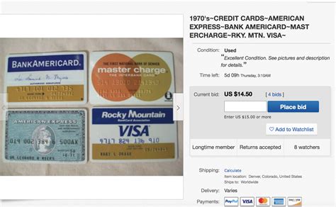 Vintage Credit Card Collecting Is Your Expired Visa Worth Something