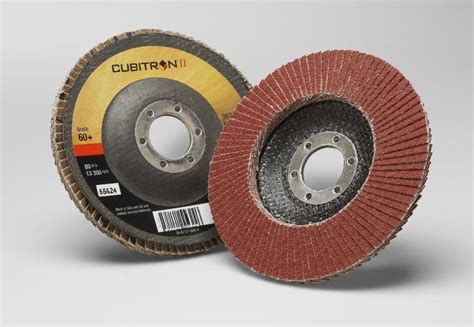 3M Cubitron II Flap Disc 967A 60 T29 4 1 2 In X 7 8 In JAM