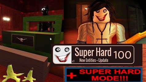 Doors Super Hard Mode Update Monsters Roblox Youtube