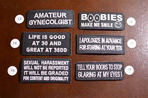 Sexual Themed Biker Patches Cool Iron On Patch Jeans Patch Etsy