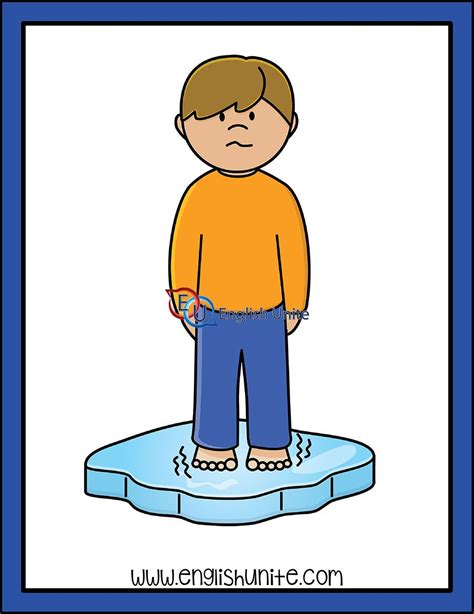 Idiom Get Cold Feet Literal Idioms Cold Feet Clip Art