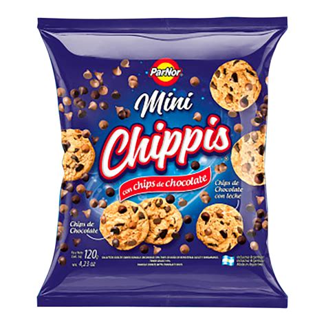 Galletitas Mini Chippis Parnor 120gr Masonline Más Online