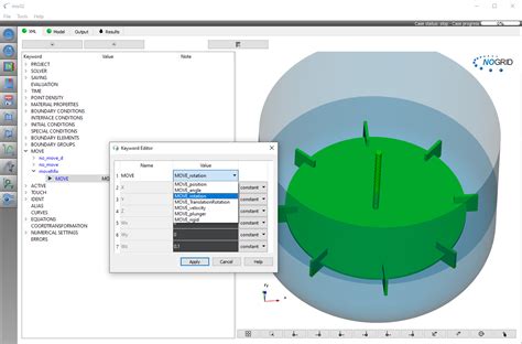 Disc Stirrer With Round Bottom Simulation Software From Nogrid