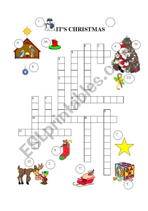 It´s Christmas Esl Worksheet By Slefevre