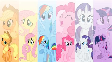 Mlp Mane Six Wallpapers Wallpapersafari