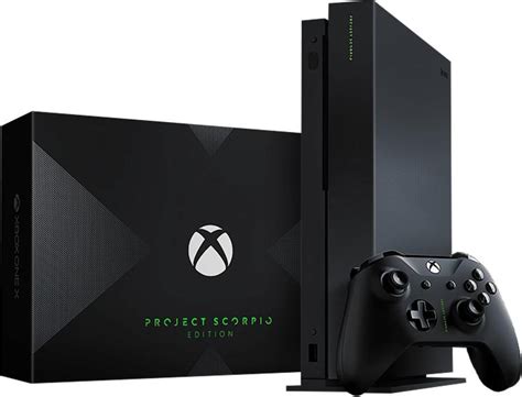 Microsoft Xbox One X Project Scorpio Edition Tb Black Console At Rs