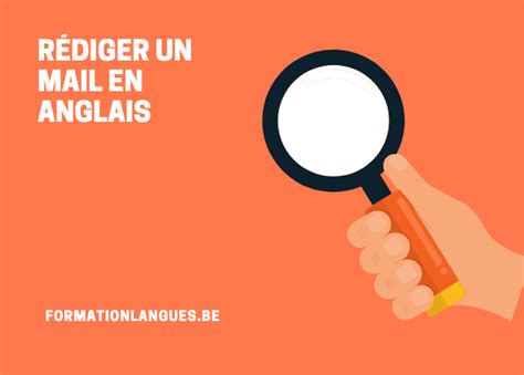 Rédiger Un Mail En Anglais Avec Des Formules De Politesse