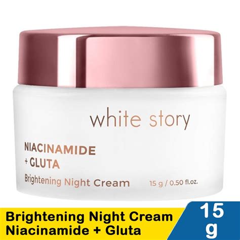 White Story Brightening Night Cream 15g Klik Indomaret