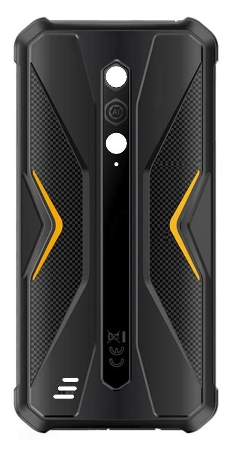 Back Panel Cover For Ulefone Armor X12 Pro Orange Maxbhi