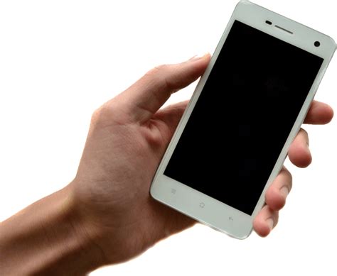 Smartphone In Hand Png