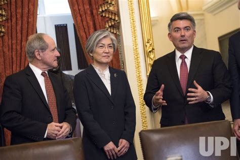 Photo Republic Of Korea Foreign Minister Kyung Wha Kang Meets With